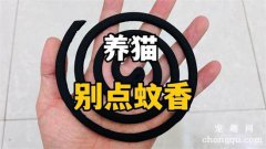 家里有猫可以点蚊香吗？